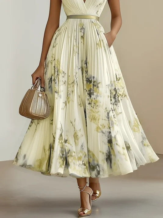 Luna | Elegant Wrap Design Womens Dress for Wedding Guests 6