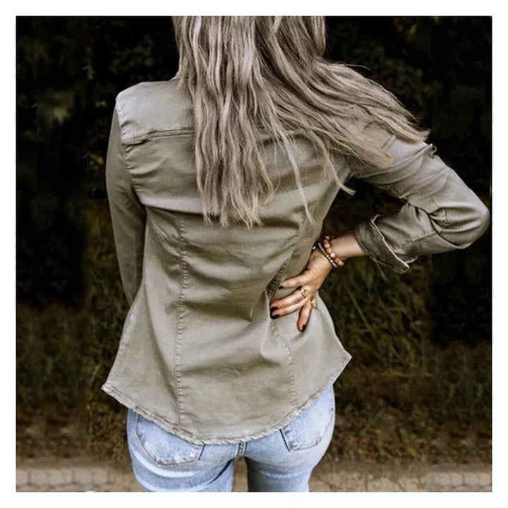 Luna | Modern Casual Denim Jacket for Women 3