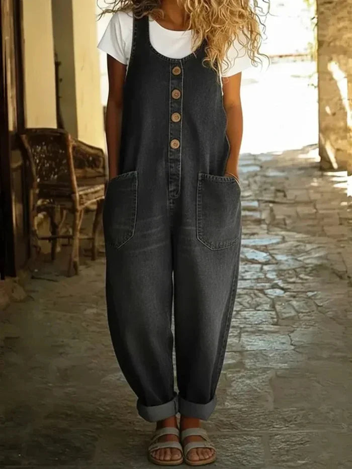 Luna | Vintage-Inspired Casual Women's Jumpsuit 2