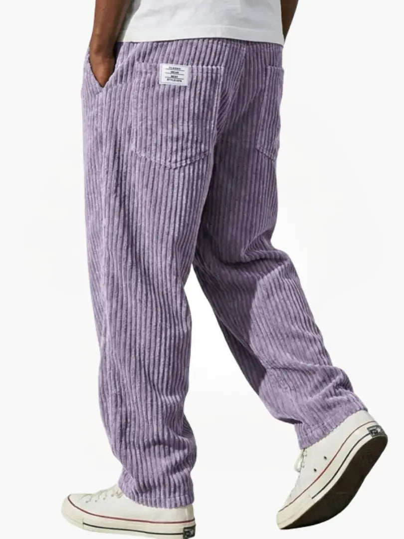 Lunaro | Elegant Loose-Fit Men's Trousers 9