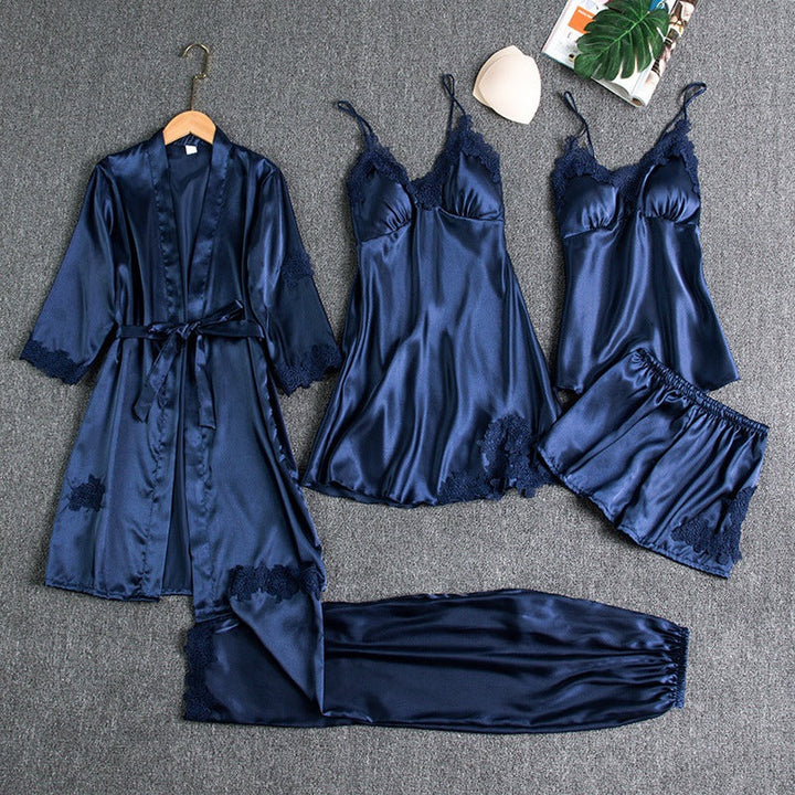 Luxe Dreams | Pajama Set – Elegant Silk Pajamas for Women, Comfortable & Coordinated 0