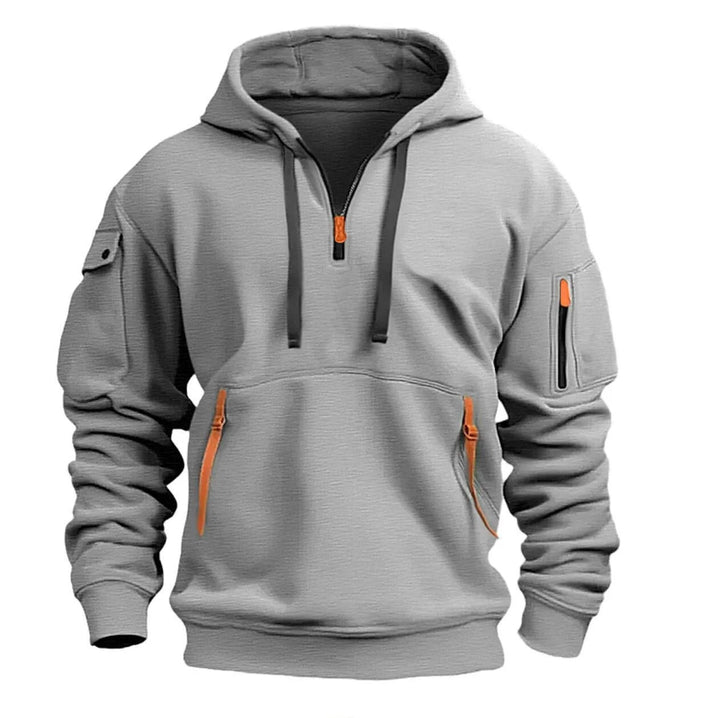 Luxe | Men’s Hoodie – Comfortable, Stylish & Breathable Half-Zip Design 2