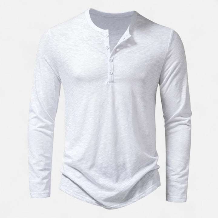 Luxe | Men’s Long Sleeve T-Shirt – Breathable, Slim Fit & Elegant 4