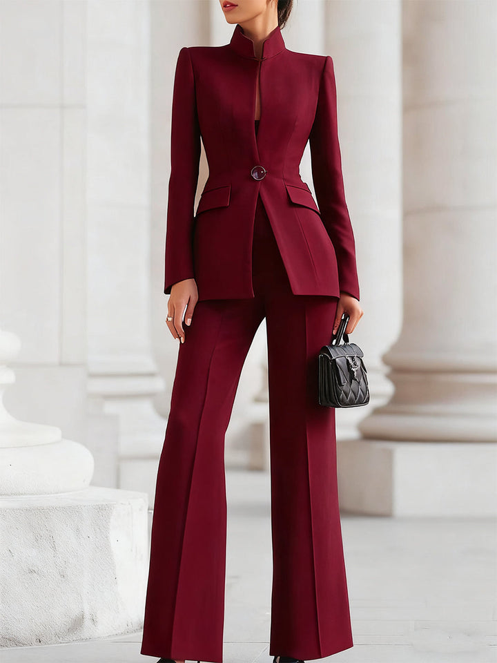 Madison | Tailored Blazer & Wide-Leg Trouser Suit Set 3