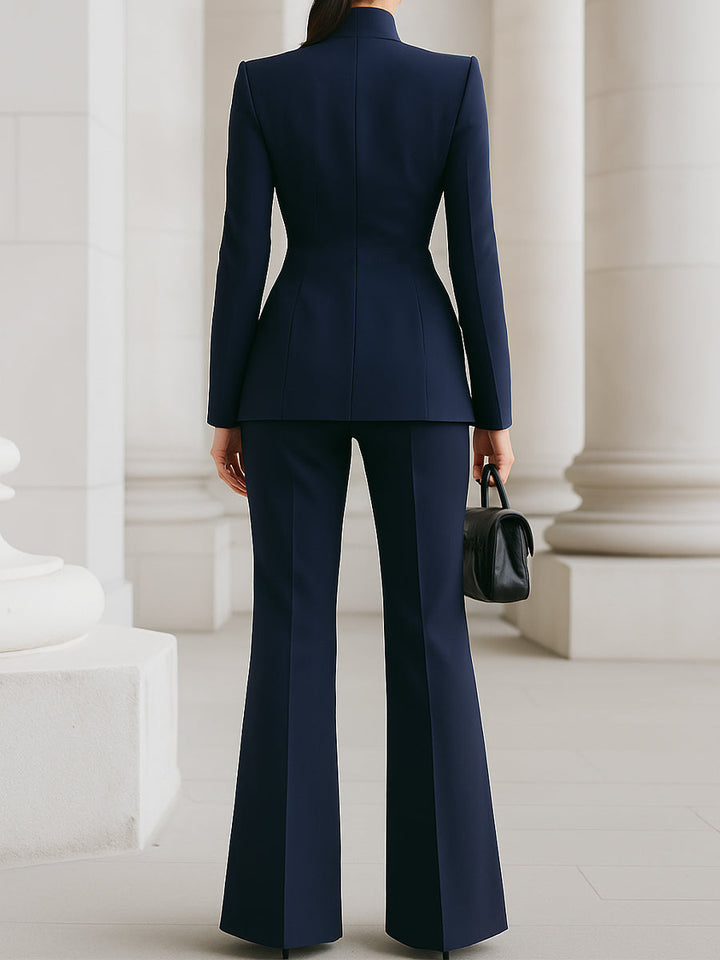 Madison | Tailored Blazer & Wide-Leg Trouser Suit Set 7