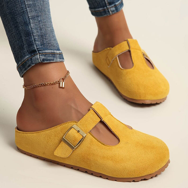 Maley | Elegant & Lightweight Buckle Slip-On Clogs 0