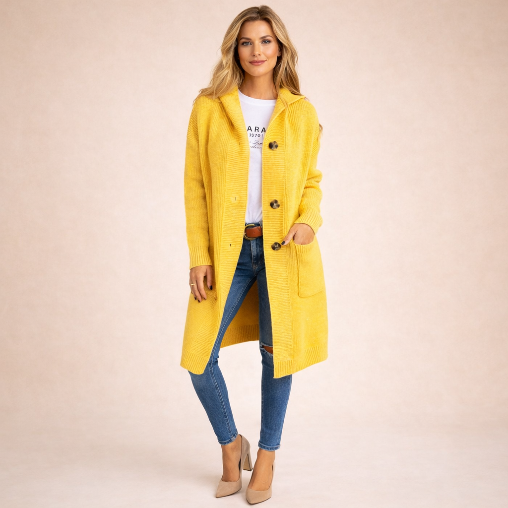 Mara | Stylish and cozy long cardigan 1