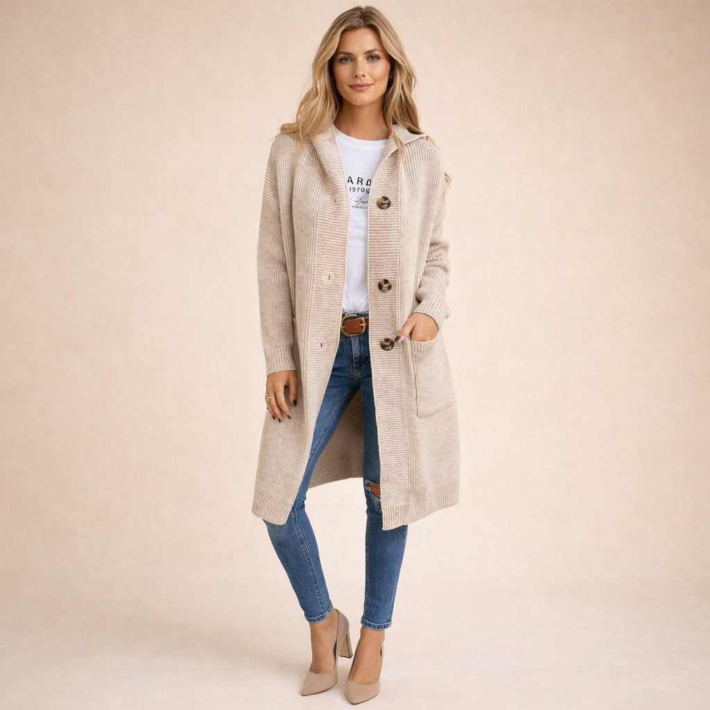 Mara | Stylish and cozy long cardigan 3