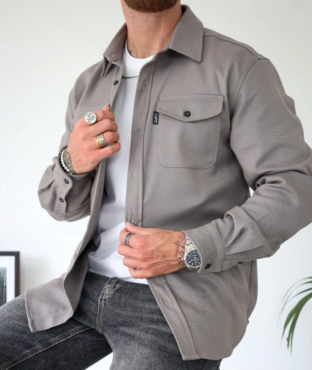 Marcus | Versatile and modern breathable men's shirt jacket 3