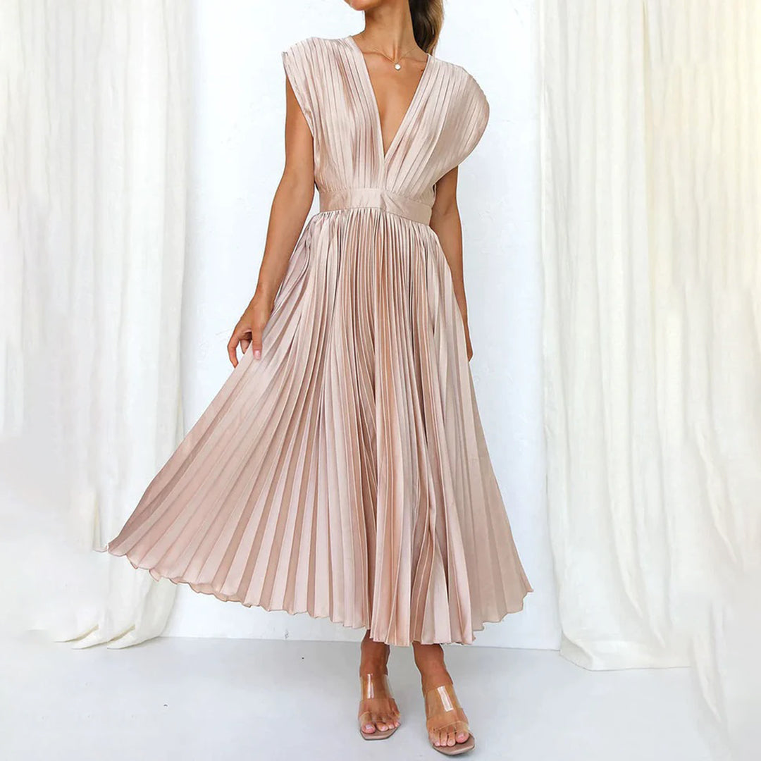 Maren | Womens Dress Wedding Guest Elegant Flattering Fit 0