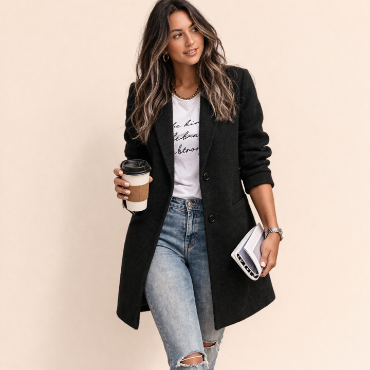 Maria | Elegant Long Blazer for Women 2