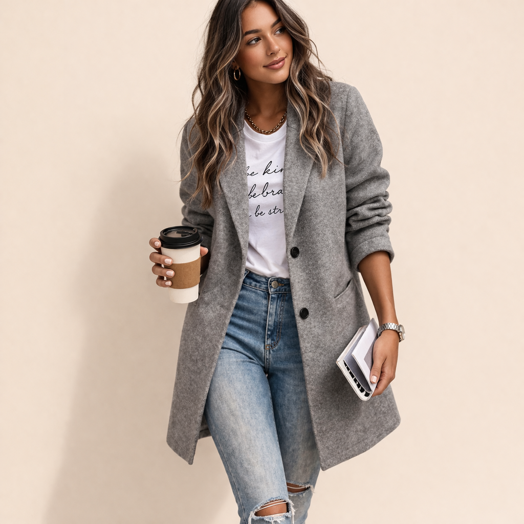 Maria | Elegant Long Blazer for Women 3