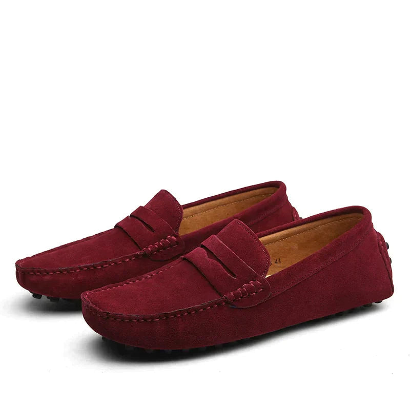 Maro | Men's Suede Loafers – Elegant, Comfortable & Durable Brown Footwear 5