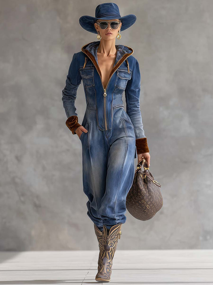 Mary | Comfortable And Chic Hooded Jumpsuit 1