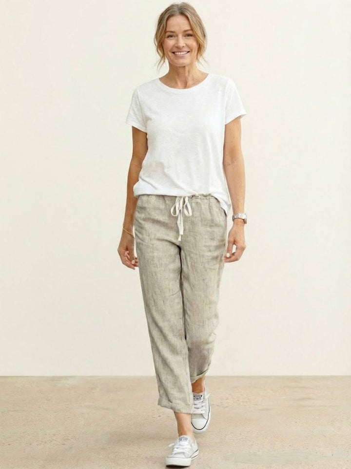 Mary | Relaxed & Comfortable Women's Drawstring Pants 2
