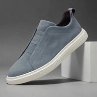 Frank | Premium Suede Slip On Sneakers