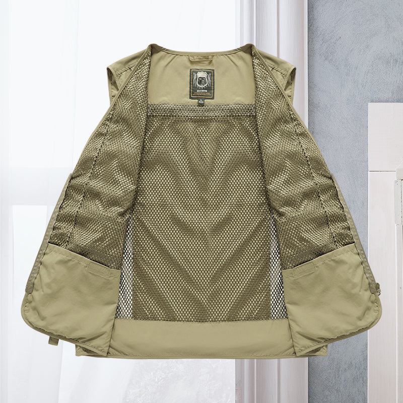 Maverick | Men's Summer Vest – Breathable, Practical & Perfect for Outdoor Adventures 4