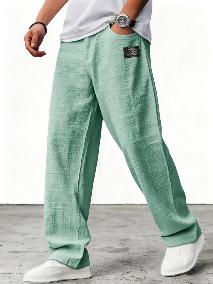 Maximilian | Lightweight and Breathable Summer Linen Trousers 8