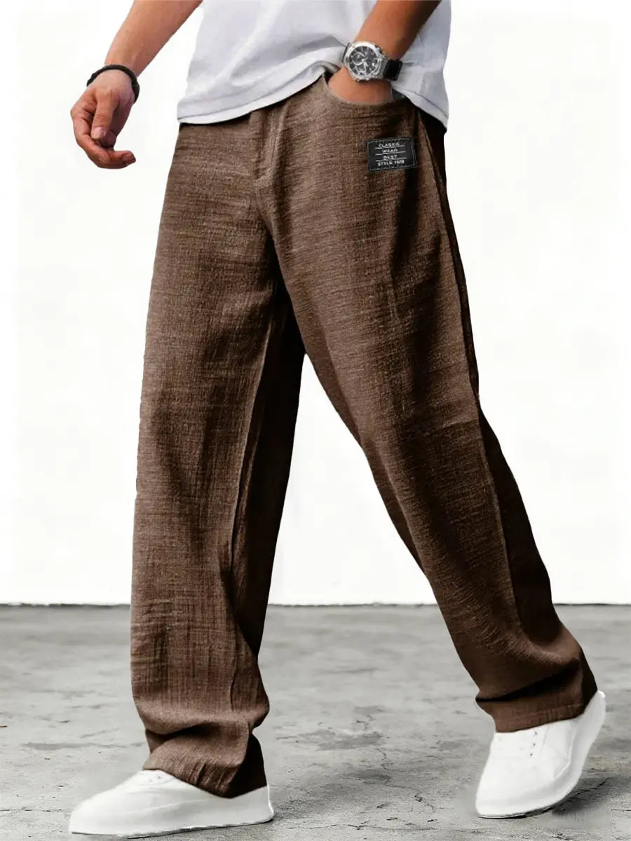 Maximilian | Lightweight and Breathable Summer Linen Trousers 9