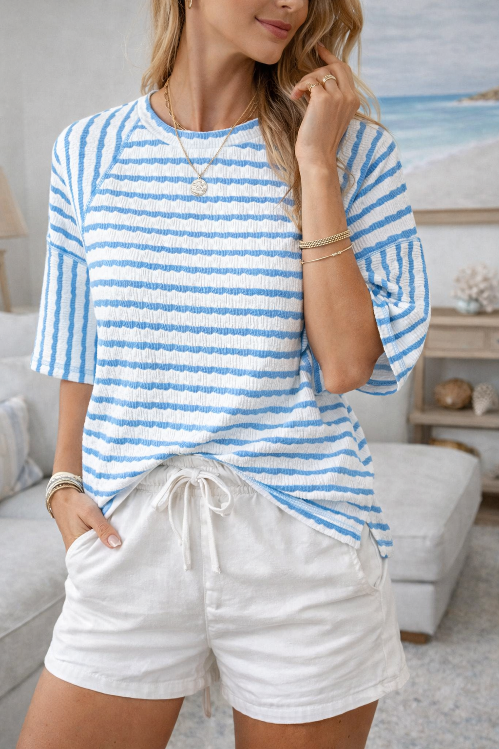 Maya | Relaxed striped T-shirt 1