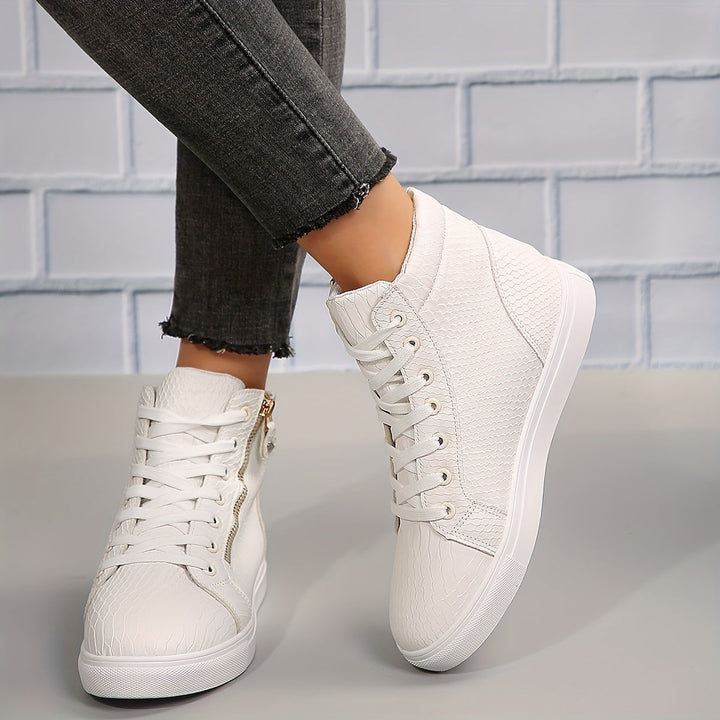 Maya | Sleek and Versatile Streetwear High Top Sneakers 5