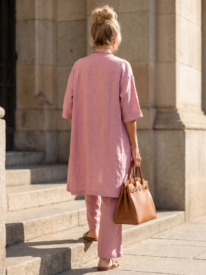 Mia | Stylish and Breezy Three-Piece Relaxed Set 3