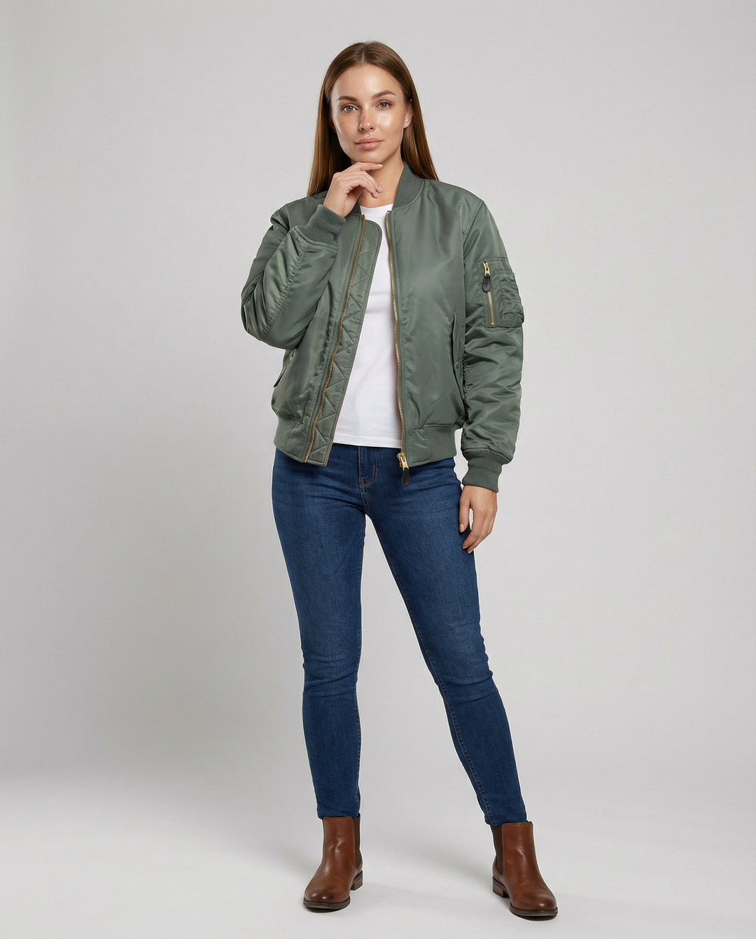 Mia | Timeless & Versatile Women's Bomber Jacket 1