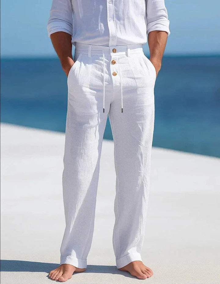 Michael | Breathable Premium Cotton Summer Trousers 0