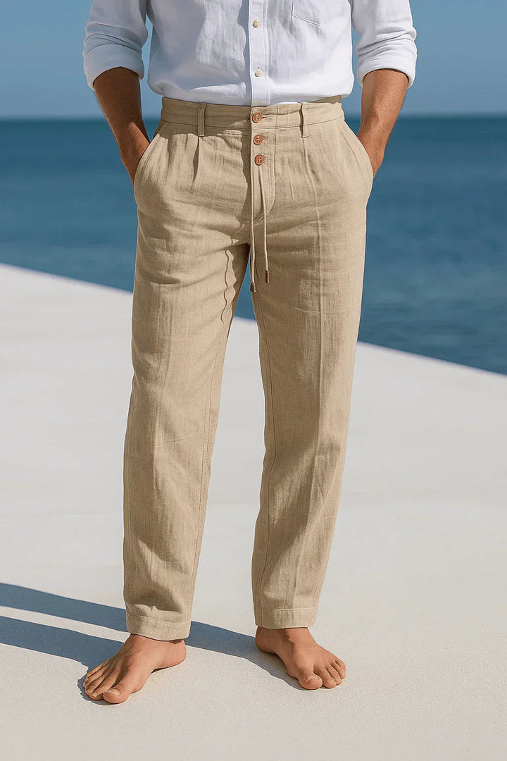 Michael | Breathable Premium Cotton Summer Trousers 1