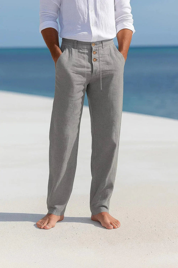 Michael | Breathable Premium Cotton Summer Trousers 2