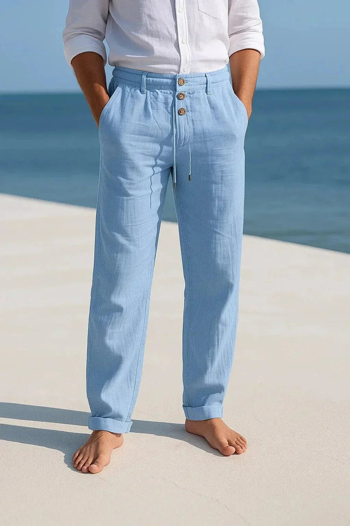 Michael | Breathable Premium Cotton Summer Trousers 4