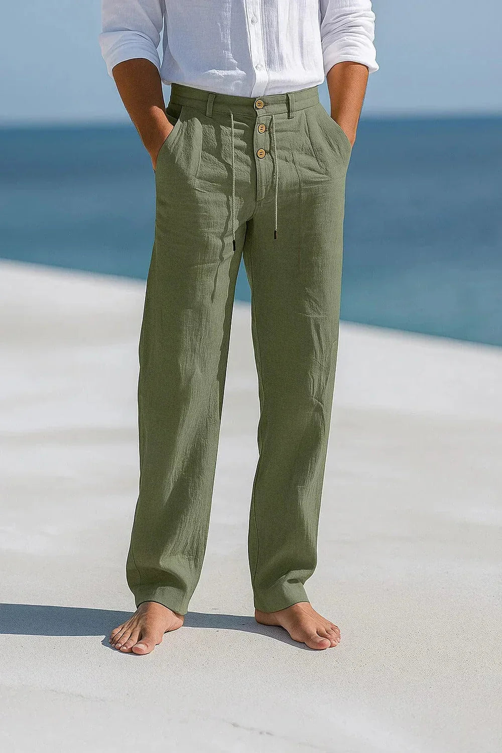 Michael | Breathable Premium Cotton Summer Trousers 5