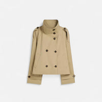 Elira | Trench Coat Corto Chic da Donna