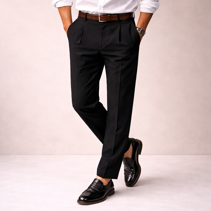 Milan | Comfortable and elegant pinstripe trousers 3