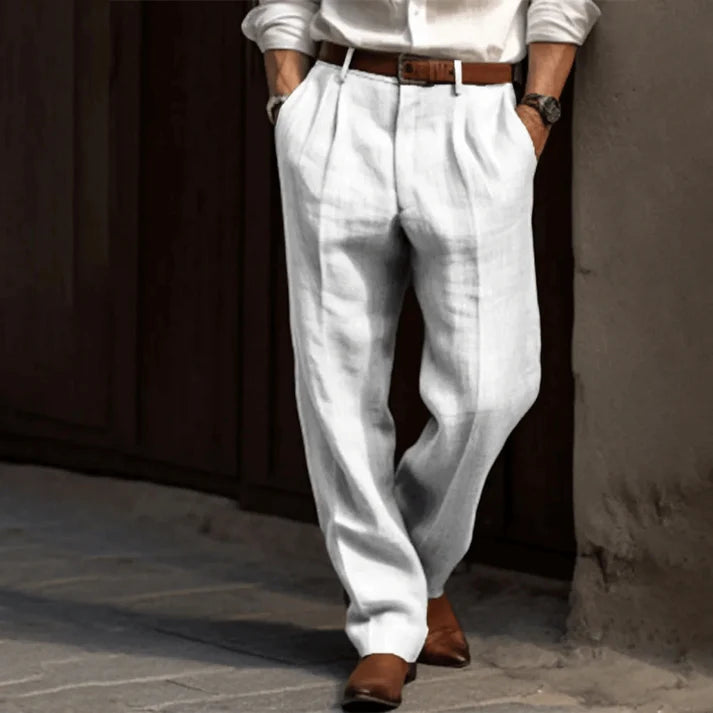 Milan | Comfortable and elegant pinstripe trousers 5