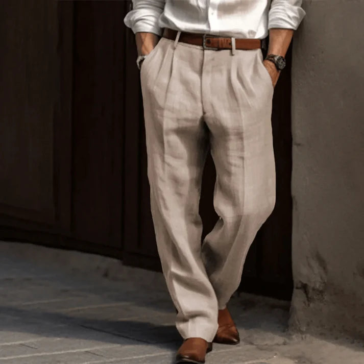 Milan | Comfortable and elegant pinstripe trousers 7