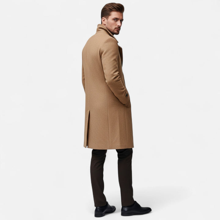 Milan | Long Men's Coat Elegant Warm Timeless 2