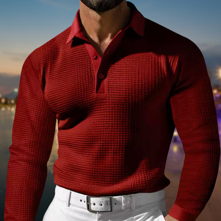 Milan | Men's Polo Sweater – Comfortable, Stylish & Versatile 3