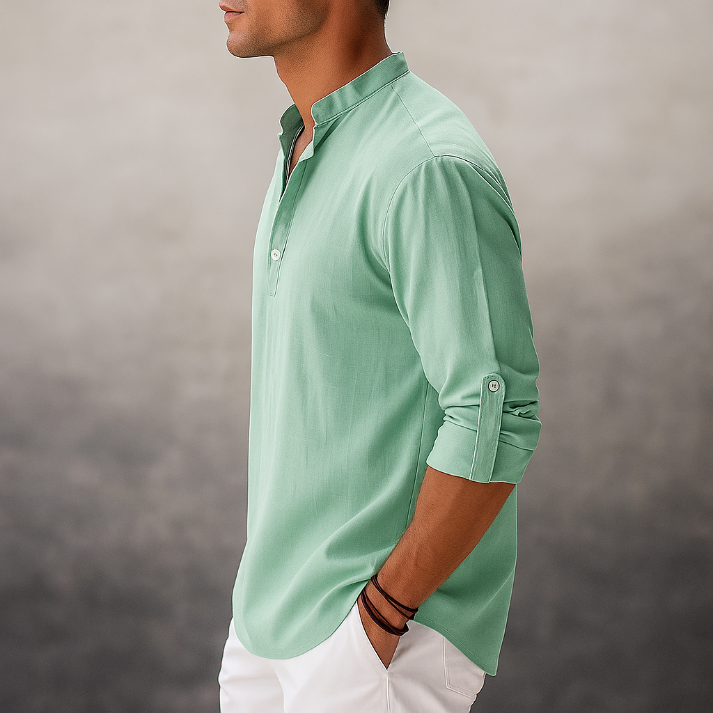 Milan | Men’s Shirt – Breathable, Light & Stylish for Summer 4