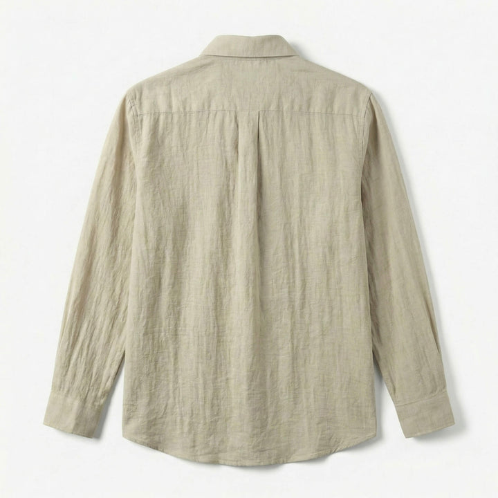 Milo | Casual Lightweight Men's Linen Shirt with Chest Pocket 1