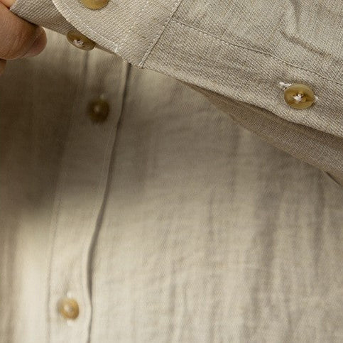 Milo | Casual Lightweight Men's Linen Shirt with Chest Pocket 2