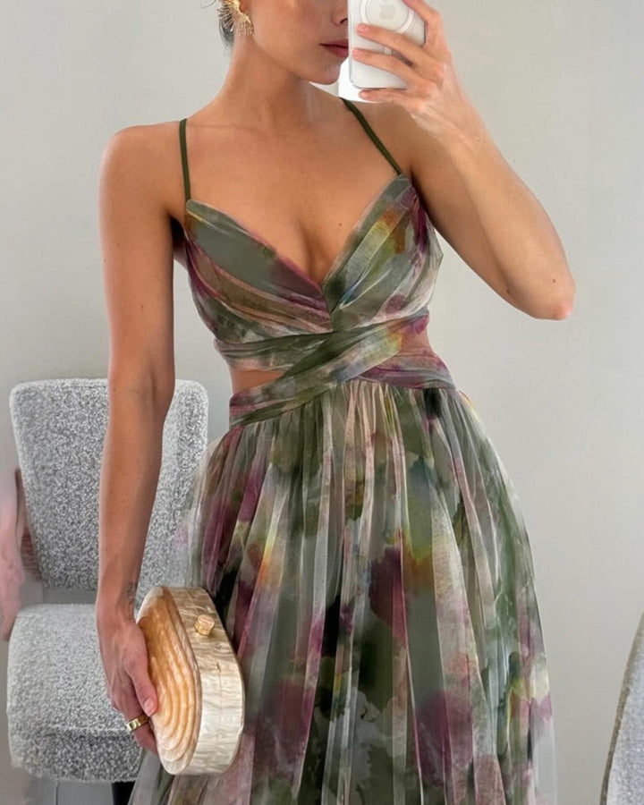 Mira | Elegant Floral Print Women’s Dress for Wedding Guests & Summer Events 7