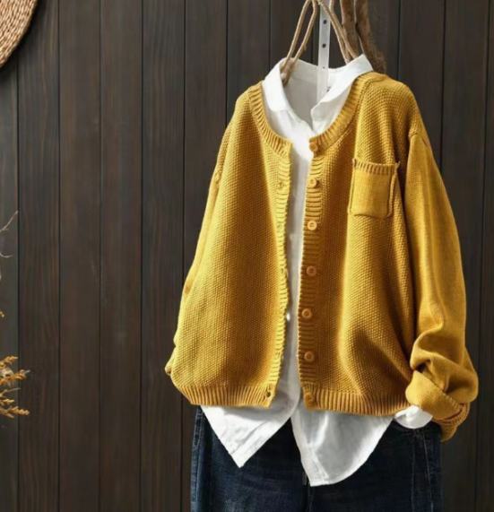 Mira | Women's Cardigan Oversized Cozy Knit Layering Soft Fit 3