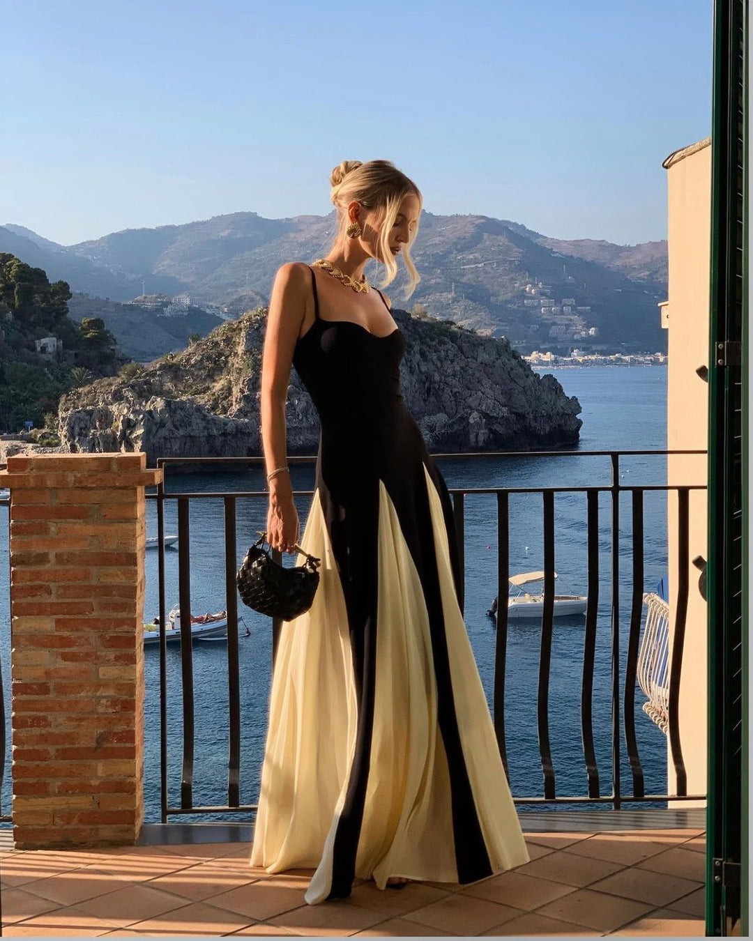 Mira | Women's Dress Wedding Guest Maxi Elegant Lightweight Fit 4