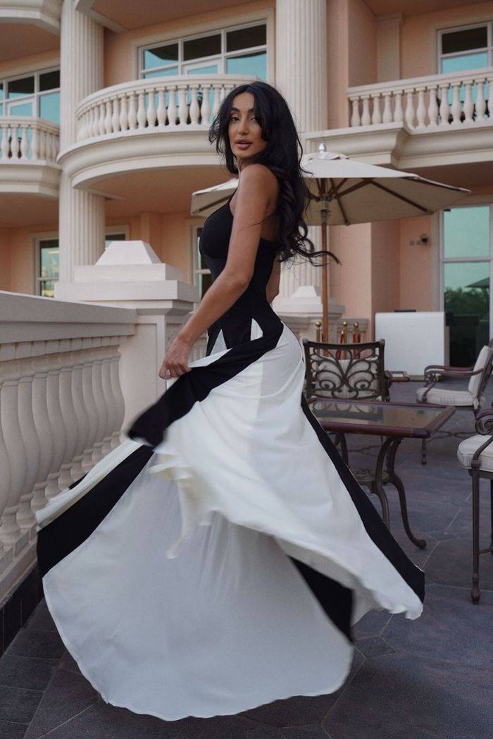 Mira | Women's Dress Wedding Guest Maxi Elegant Lightweight Fit 6