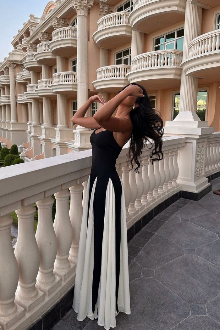 Mira | Women's Dress Wedding Guest Maxi Elegant Lightweight Fit 7
