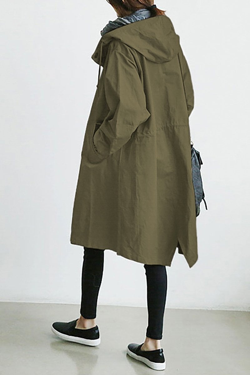 Mott | Elegant Women’s Long Hooded Jacket 6