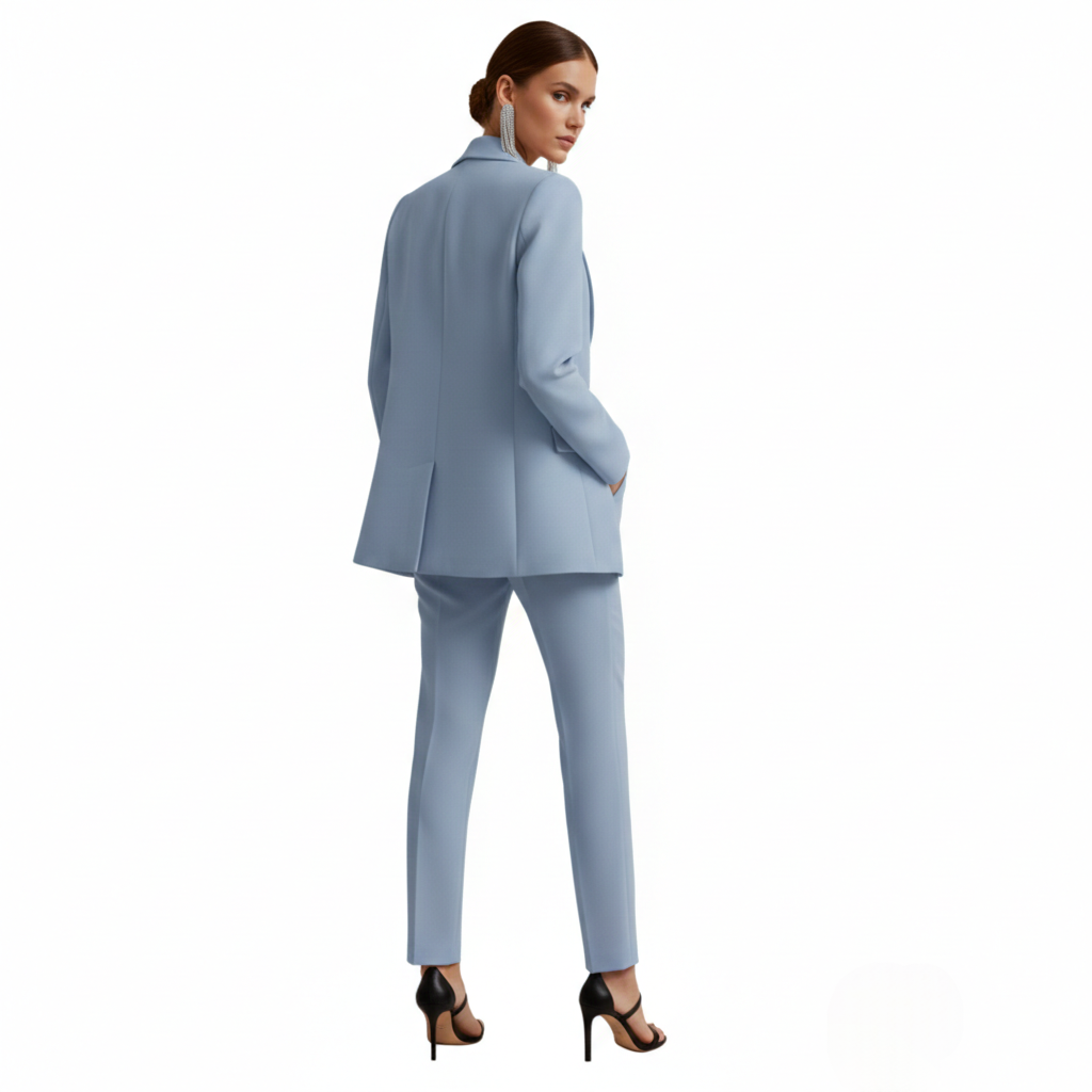 Natasha | Elegant Double-Breasted Tailored Suit Set 2