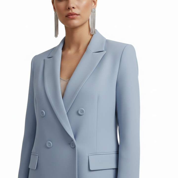 Natasha | Elegant Double-Breasted Tailored Suit Set 5