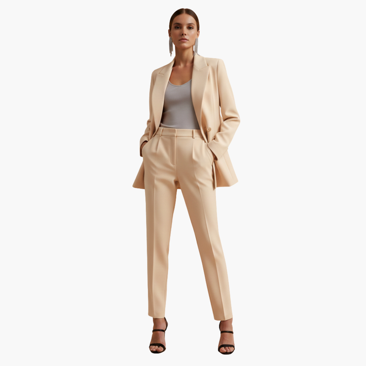 Natasha | Elegant Double-Breasted Tailored Suit Set 6